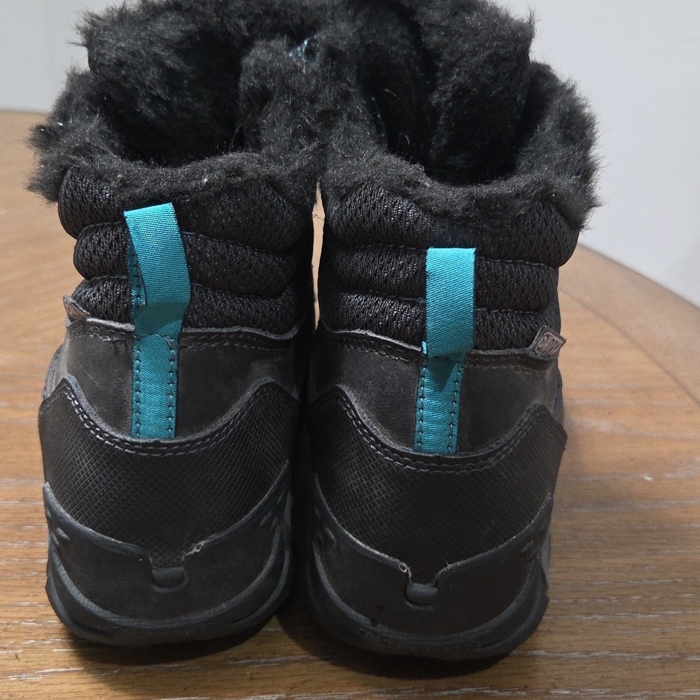 Merrell Atmos Mid Womans Black 300 Gram Fleece Lined Boots, Size 8.5 - Picture 5 of 10